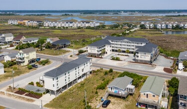 1502 N New River Dr, Surf City, NC - Aérien  Vue de la carte