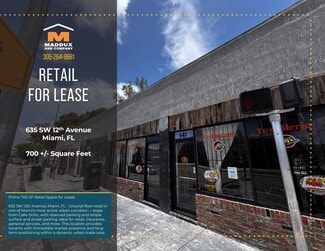 More details for 631 SW 12th Ave, Miami, FL - Retail for Lease