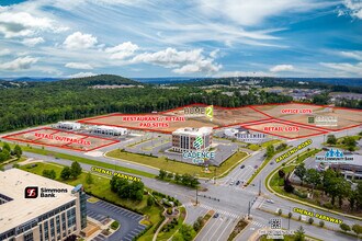 18000 Chenal Pkwy, Little Rock, AR - AERIAL map view - Image1