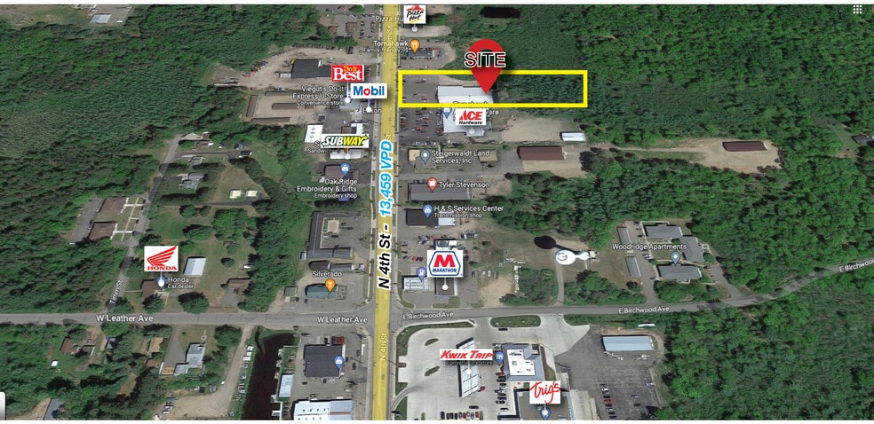 990 N 4th St, Tomahawk, WI à vendre - Photo du bâtiment - Image 3 de 10