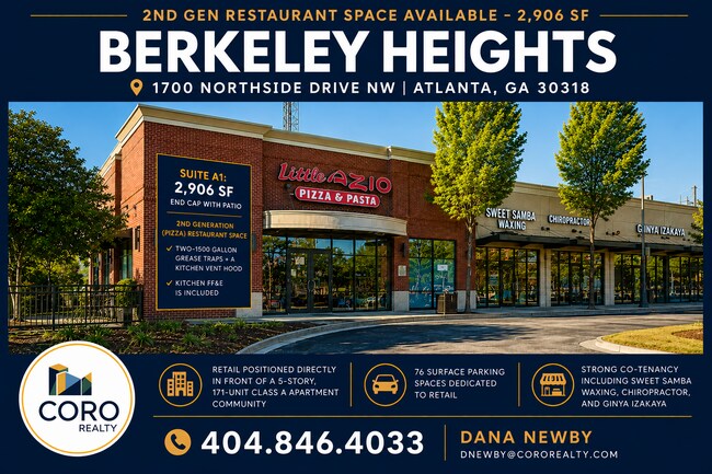 More details for 1700 Northside Dr NW, Atlanta, GA - Retail for Lease