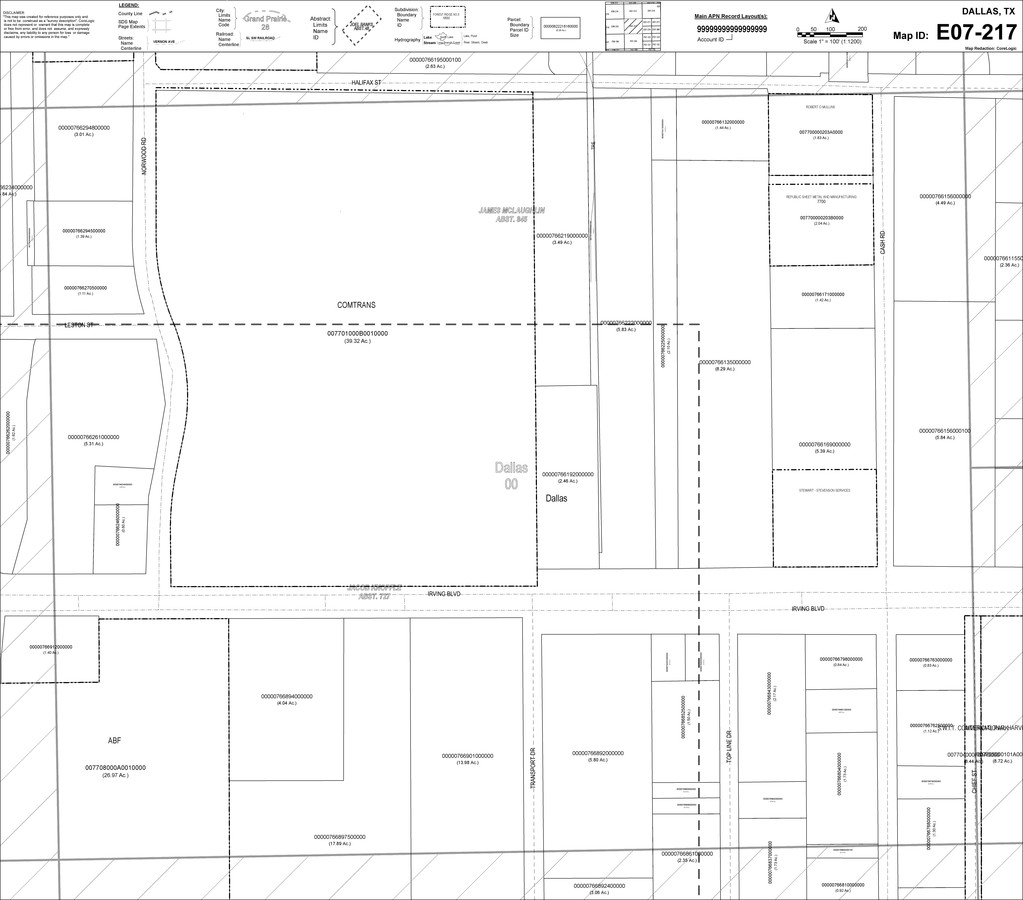 Plan cadastral