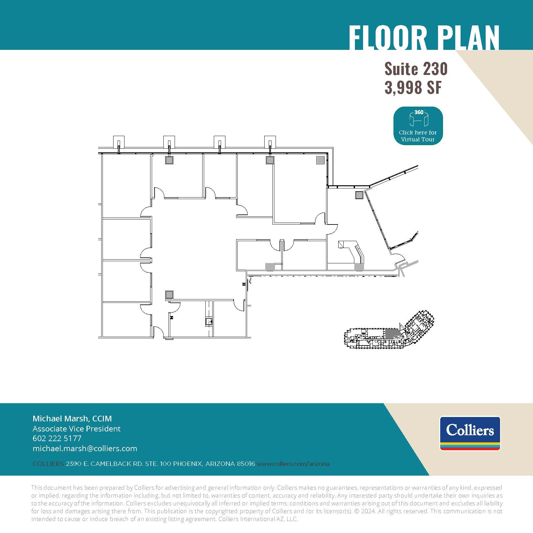 15333 N Pima Rd, Scottsdale, AZ for lease Floor Plan- Image 1 of 6