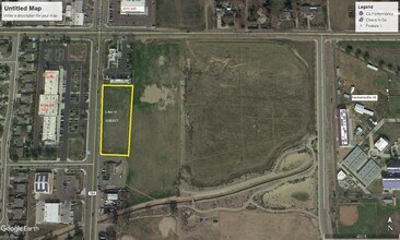 1582 N Farmersville Blvd, Farmersville, CA - Aérien  Vue de la carte