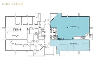 2320 130th Ave NE, Bellevue, WA à louer Plan d’étage- Image 2 de 2