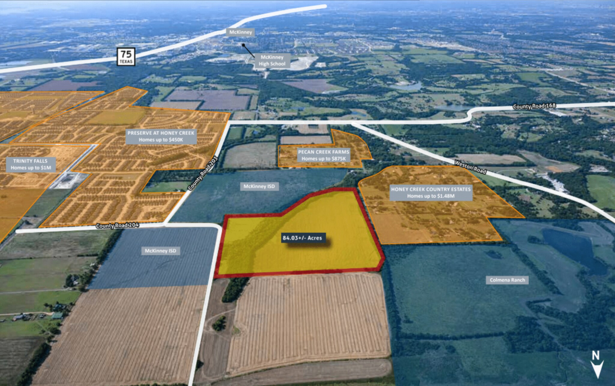 County Road 204, McKinney, TX for sale Primary Photo- Image 1 of 4