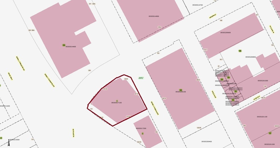 223 Rosa L Parks Blvd, Nashville, TN à louer - Plan cadastral - Image 2 de 15