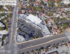26640 Western Ave, Harbor City, CA - AERIAL  map view