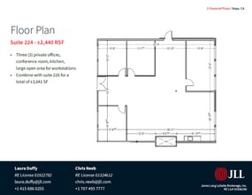 5 Financial Plz, Napa, CA à louer Plan d’étage- Image 1 de 1