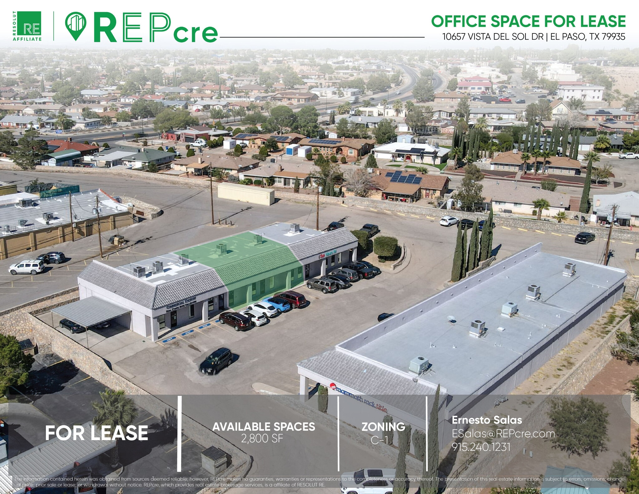 10657 Vista Del Sol Dr, El Paso, TX for lease Primary Photo- Image 1 of 33