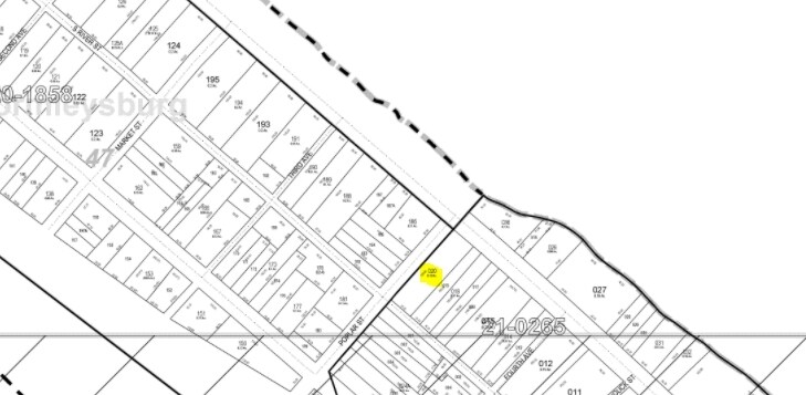 11 Poplar St, Wormleysburg, PA for sale - Plat Map - Image 3 of 4