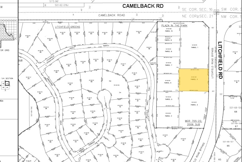 4860 N Litchfield Rd, Litchfield Park, AZ à louer - Plan cadastral - Image 2 de 2