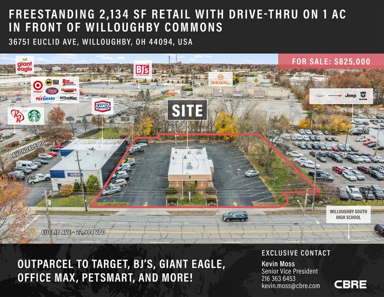 36751 Euclid Ave, Willoughby, OH for sale - Building Photo - Image 1 of 5