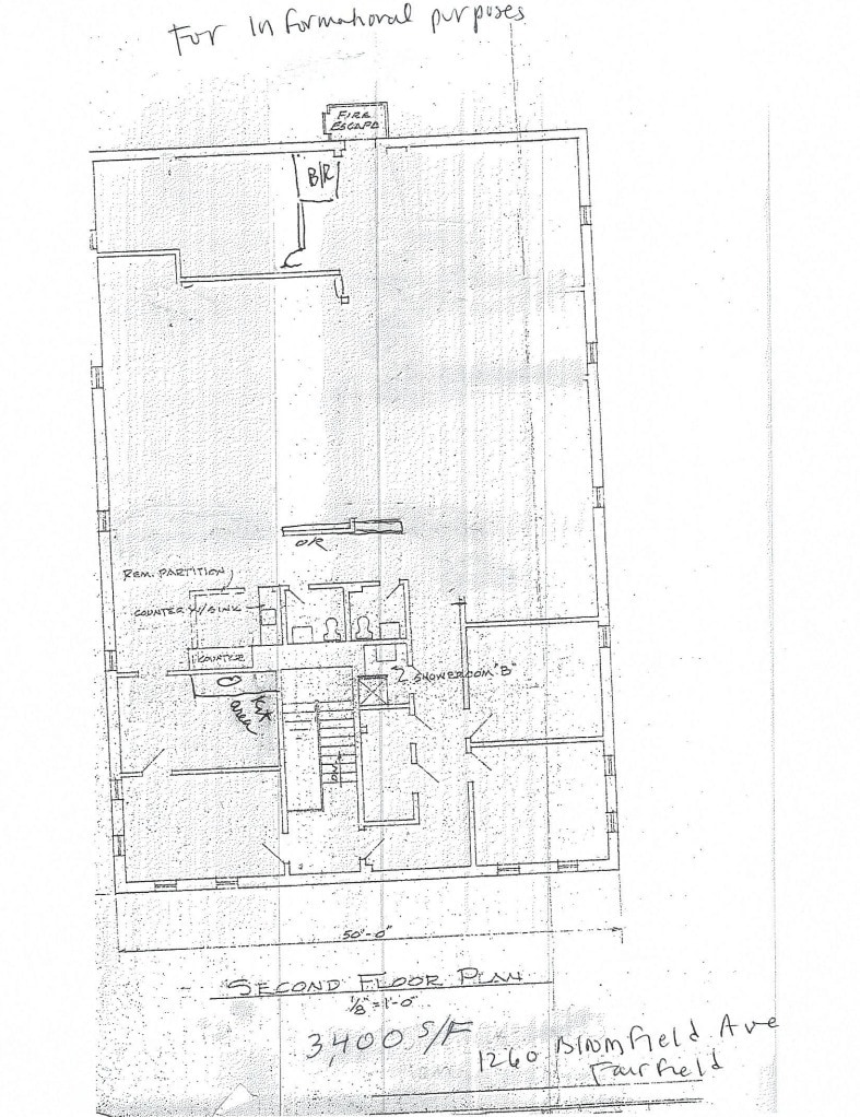 1260 Bloomfield Ave, Fairfield, NJ for lease Floor Plan- Image 1 of 1