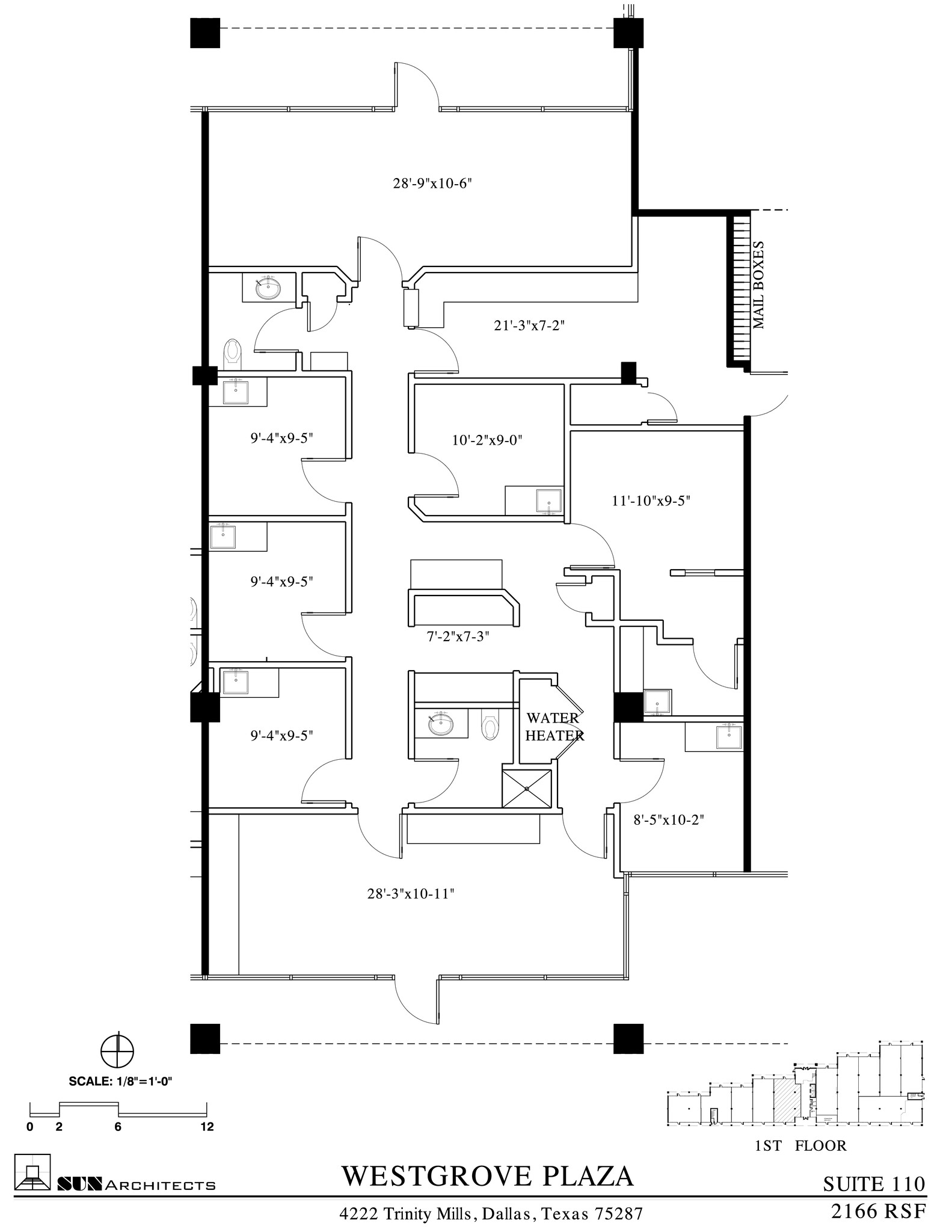 4222 Trinity Mills Rd, Dallas, TX for lease Site Plan- Image 1 of 1