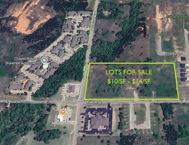E 45th St & N Union ave, Shawnee, OK à vendre - Photo du bâtiment - Image 2 de 3