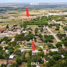 331 Old Mill Rd, Rhome, TX - AERIAL map view