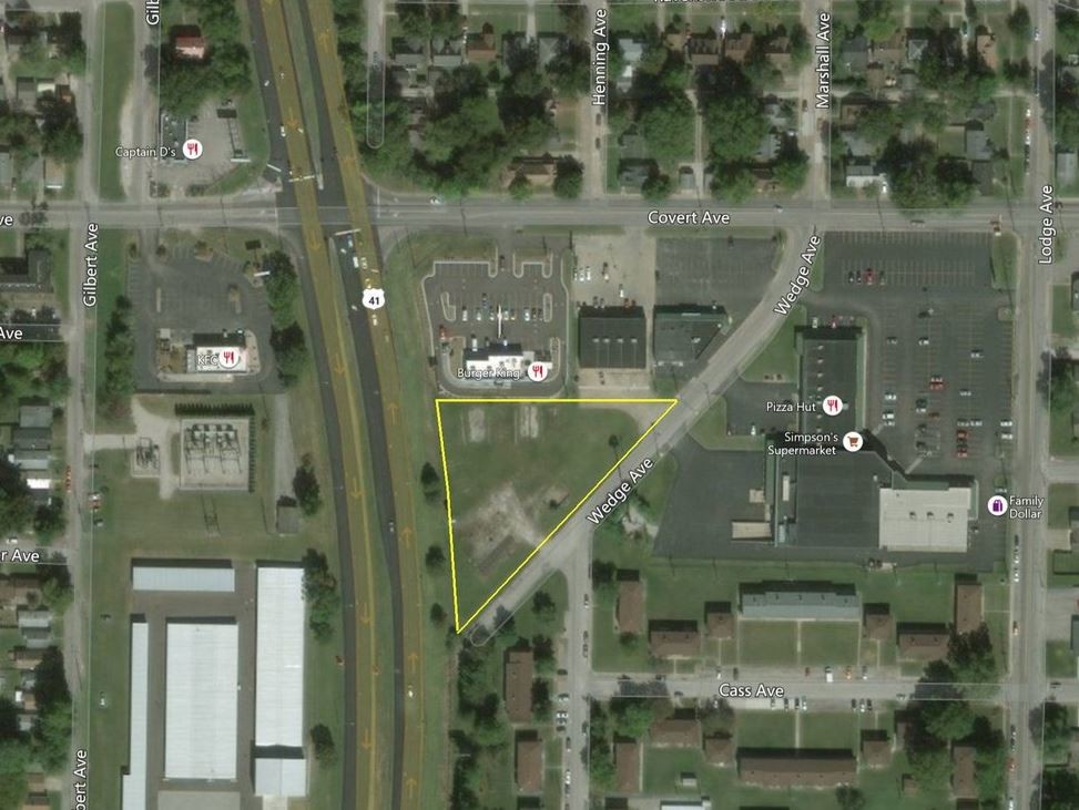 Covert Ave, Evansville, IN for lease Aerial- Image 1 of 2