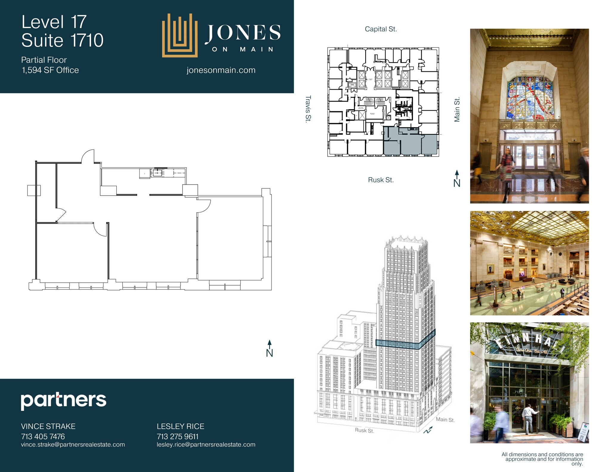 712 Main St, Houston, TX à louer Plan de site- Image 1 de 2