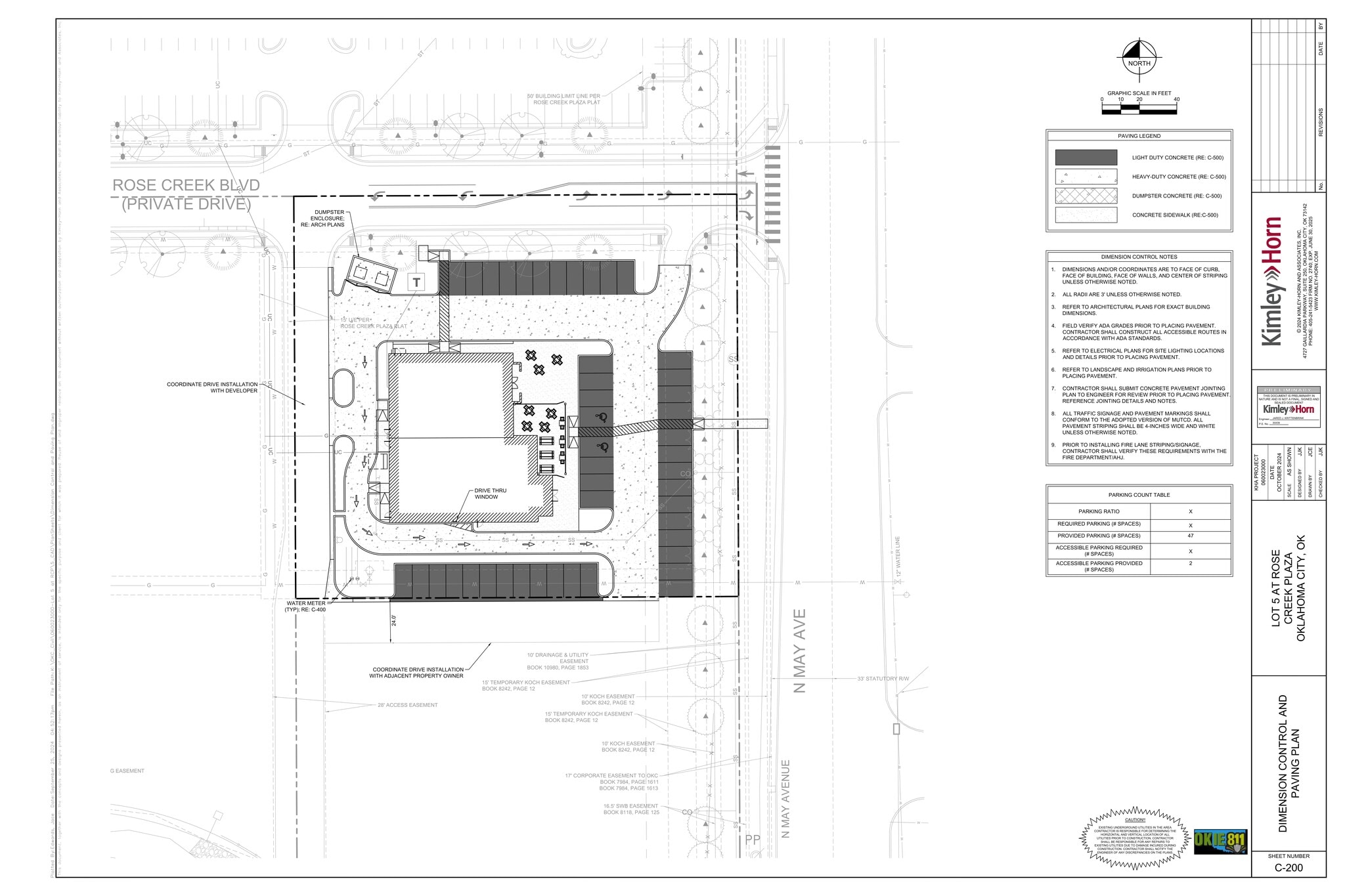 16533 N May Ave, Edmond, OK for lease Site Plan- Image 1 of 7