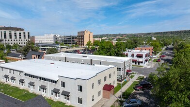 124 N 24th St, Billings, MT - AERIAL  map view