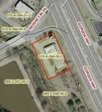 2802 Regency Blvd, Augusta, GA - Aérien  Vue de la carte