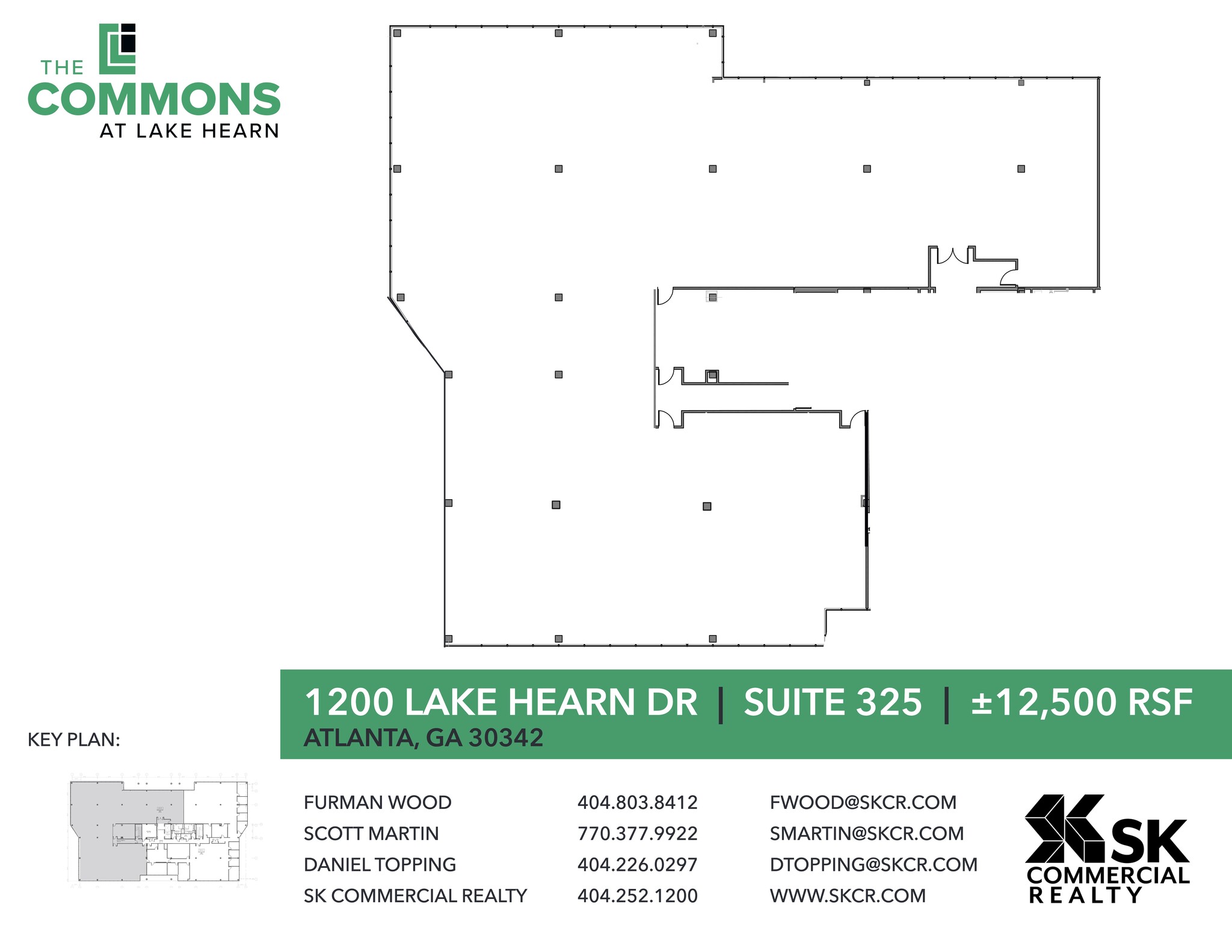 1150 Lake Hearn Dr NE, Atlanta, GA à louer Plan de site- Image 1 de 1