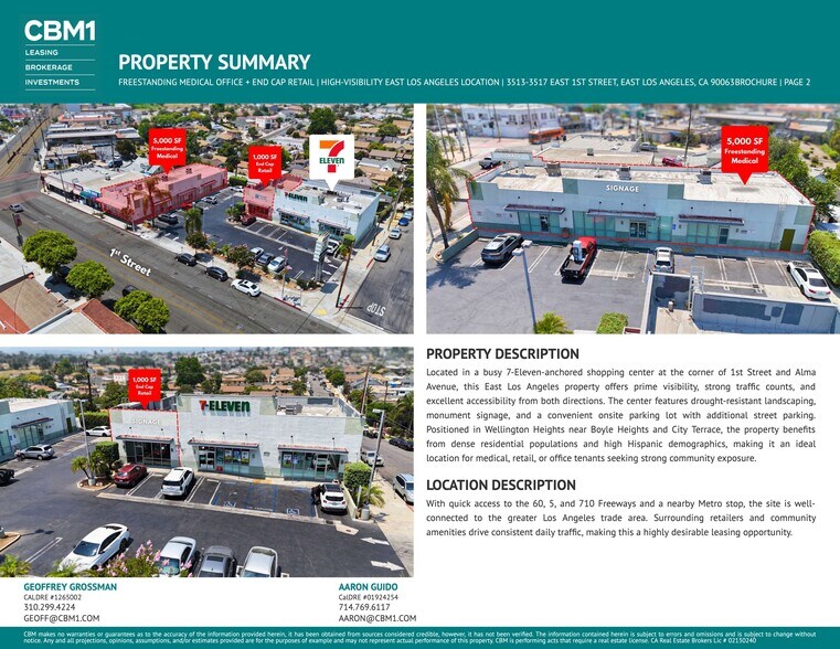 3513-3517 E 1st St, Los Angeles, CA à louer - Photo du bâtiment - Image 2 de 7