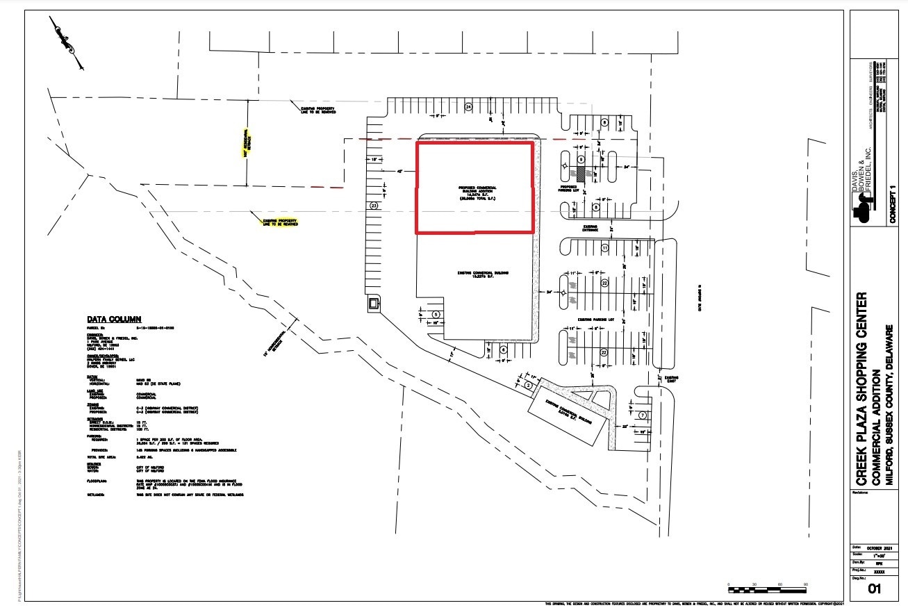 701 N DuPont Blvd, Milford, DE for lease Site Plan- Image 1 of 1