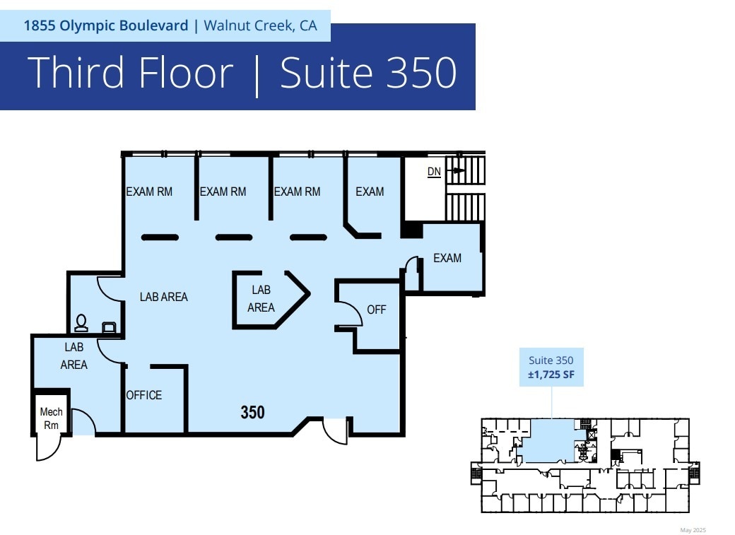 1855 Olympic Blvd, Walnut Creek, CA for lease Floor Plan- Image 1 of 1