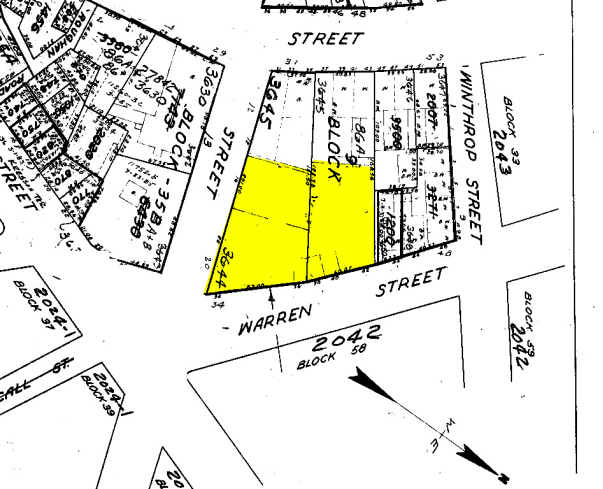 40 Warren St, Charlestown, MA for sale Plat Map- Image 1 of 1