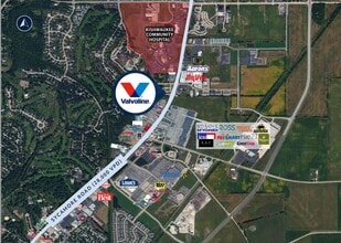 2615 Sycamore Rd, Dekalb, IL - Aérien  Vue de la carte