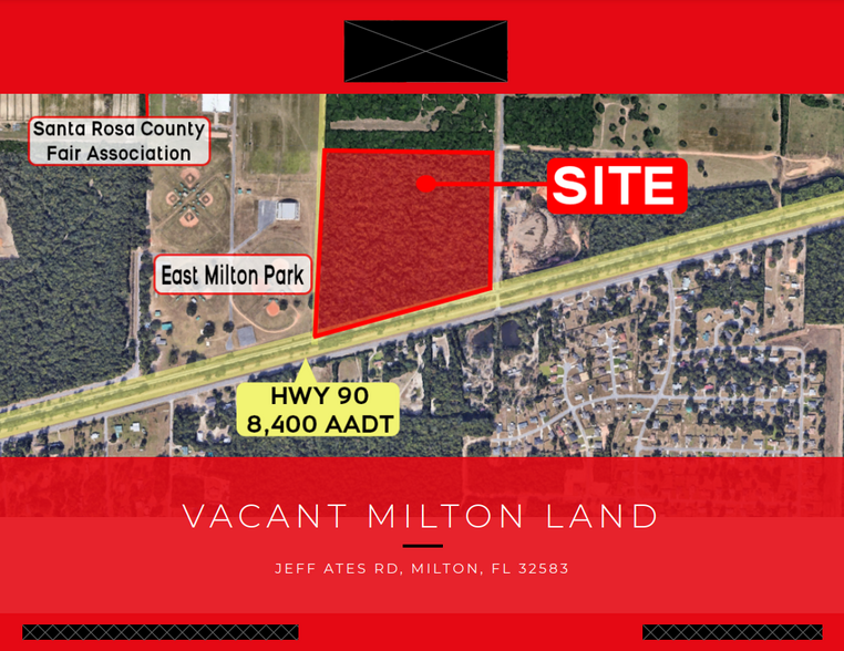 Jeff Ates Rd, Milton, FL for sale - Primary Photo - Image 1 of 1