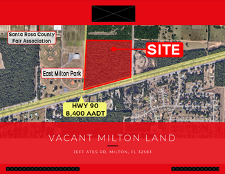 Plus de détails pour Jeff Ates Rd, Milton, FL - Terrain à vendre