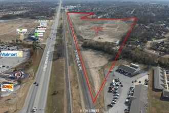 111th & Highway 51, Coweta, OK - Aerial  map view - Image1
