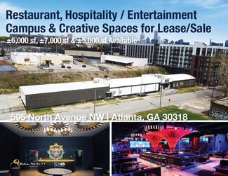 Plus de détails pour 595 North Ave NW, Atlanta, GA - Flex à vendre