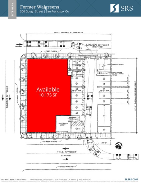 300 Gough St, San Francisco, CA à louer - Plan de site - Image 3 de 4