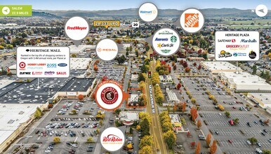 1961 14th Ave SE, Albany, OR - AERIAL  map view