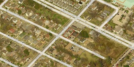 3811 Ennis St, Houston, TX - AERIAL  map view
