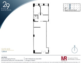 29 E Madison St, Chicago, IL for lease Floor Plan- Image 1 of 6