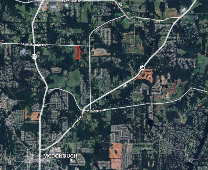1650 Campground Rd, McDonough, GA à vendre - Photo du bâtiment - Image 1 de 4