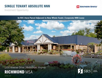 Plus de détails pour 1200 Alverser Dr, Midlothian, VA - Commerce de détail à vendre