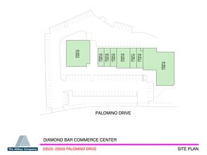 23525-23555 Palomino Dr, Diamond Bar, CA à louer Plan de site- Image 1 de 1