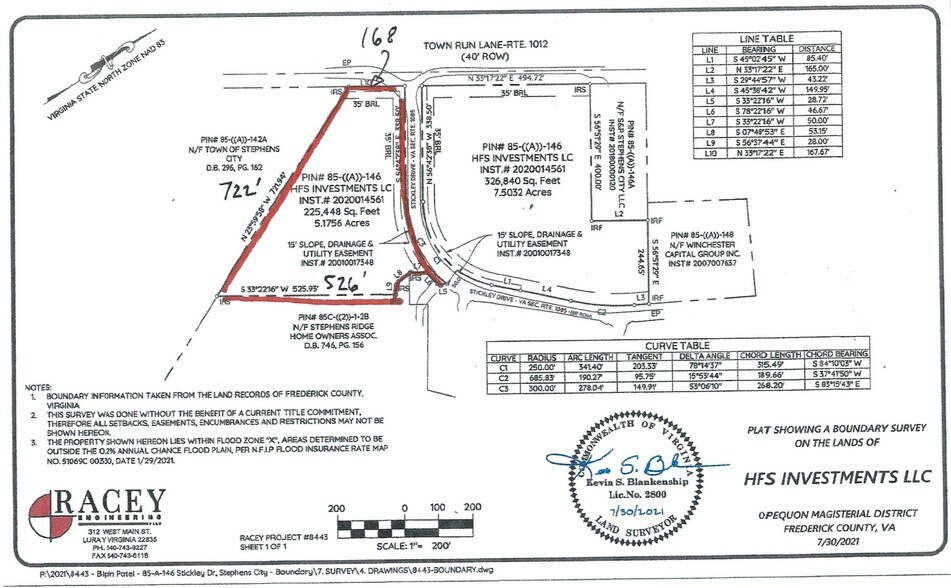 0 Stickley Dr, Stephens City, VA for sale - Primary Photo - Image 1 of 2