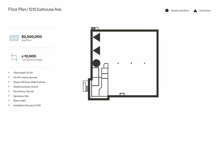 1210 Icehouse Ave, Sparks, NV for sale - Floor Plan - Image 2 of 5