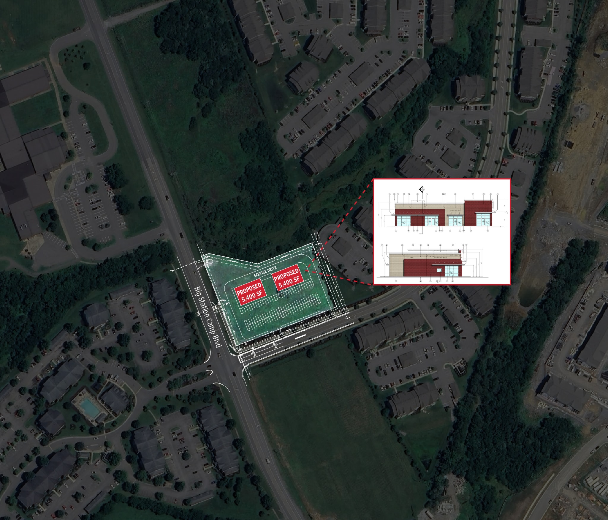 Big Station Camp Blvd, Gallatin, TN for lease Building Photo- Image 1 of 2