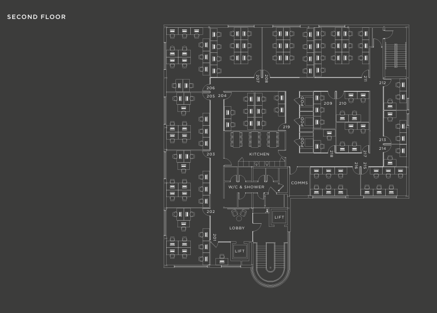 24 E Bridge St, Belfast à louer Plan d’étage- Image 1 de 1