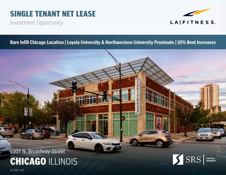 6107 N Broadway St, Chicago, IL à vendre - Photo du bâtiment - Image 1 de 10
