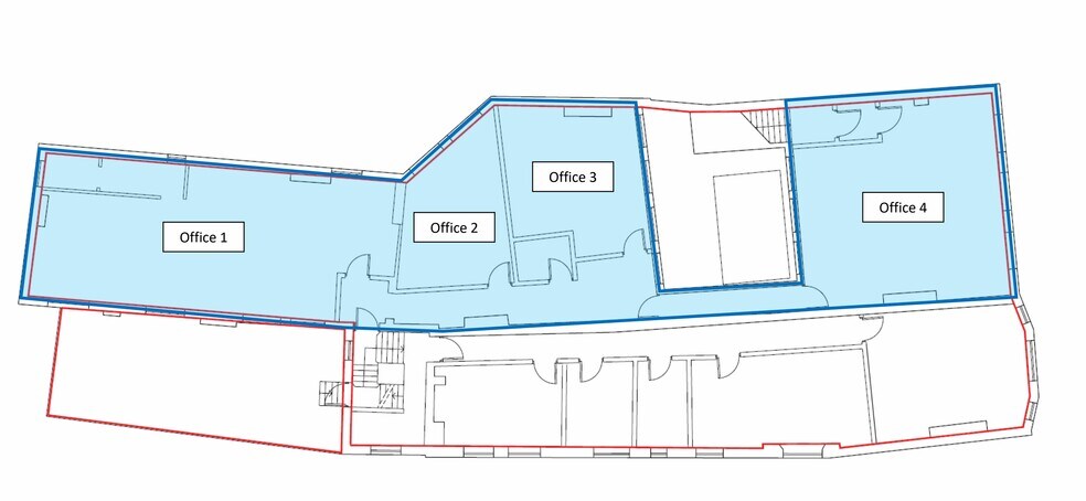 20-21 High St, Lewes à louer - Plan d’étage - Image 2 de 6