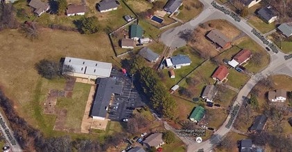 720 Linden Green Dr, Hermitage, TN - AERIAL  map view